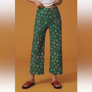 NWT Size 27 -The Colette Magic Fabric Crop Wide-Leg Pants by Maeve (NWT US$ 130)